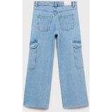Mango - Cargobroeken - Jeans - 100% Katoen - Rechte Pasvorm