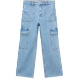 Mango - Cargobroeken - Jeans - 100% Katoen - Rechte Pasvorm