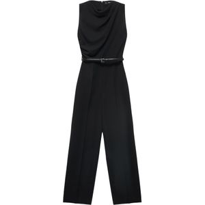 Mango jumpsuit zwart