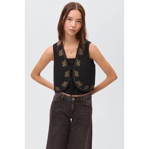 MANGO TEEN - Gilet - Licht Gewatteerd - 100% Katoen