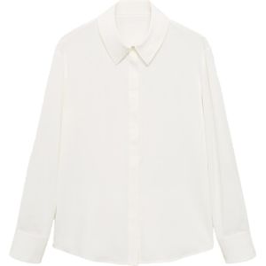 MANGO - Blouse - Offwhite - Klassieke Blouse - Lange Mouw