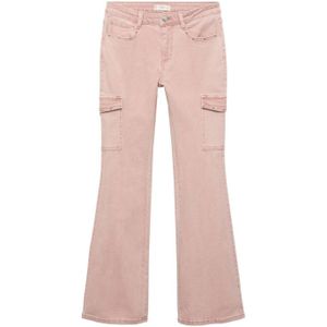 MANGO TEEN - Jeans - Flared Pasvorm - Cargozakken - Regular Waist