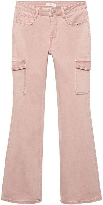 MANGO TEEN - Jeans - Flared Pasvorm - Cargozakken - Regular Waist