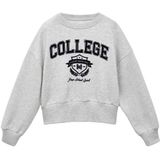 MANGO KIDS - CAMBRI - Sweatshirt - Grijs Gemêleerd/Zwart