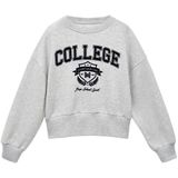 MANGO KIDS - CAMBRI - Sweatshirt - Grijs Gemêleerd/Zwart