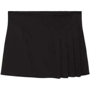 MANGO - Rok 'JANA' - Zwart - Minirok - Gevoerde Zoom