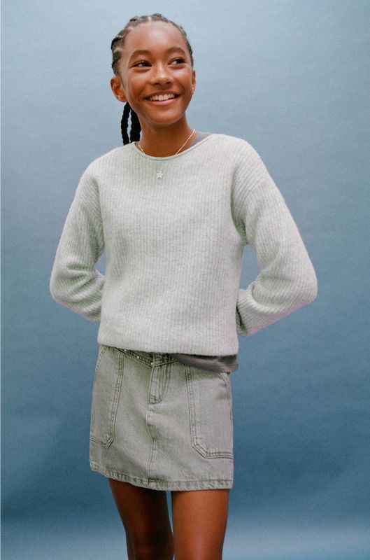 Mango Kids - Denim Rok - Spijkerrok