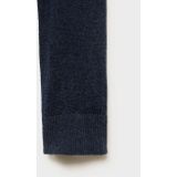 Mango Kids - Vest - Marine - Fijn Gebreid