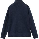 Mango Kids - Vest - Marine - Fijn Gebreid