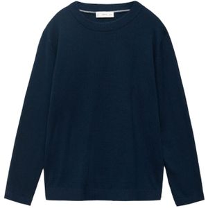 Mango - Gebreide Trui - Zacht Katoen - Ronde Hals