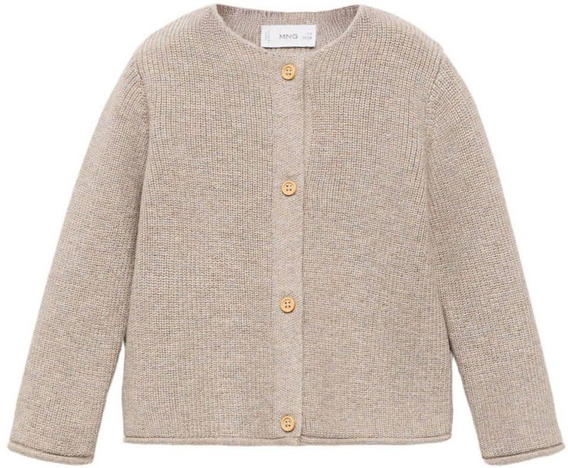 Mango Kids - Vest - Zacht Katoen en Acryl