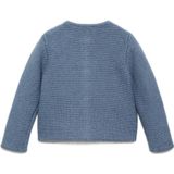 Mango Kids - Vest - Zacht Katoen en Acryl - Lange Mouwen - Ronde Hals
