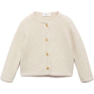 Mango Kids - Vest - Zacht Katoen en Acryl - Met Knopen
