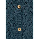 Mango Kids - Vest - Katoen en Acryl - Met Knoopsluiting