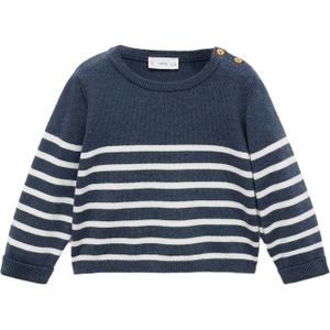 MANGO KIDS - GALES - Trui - Donkerblauw / Wit