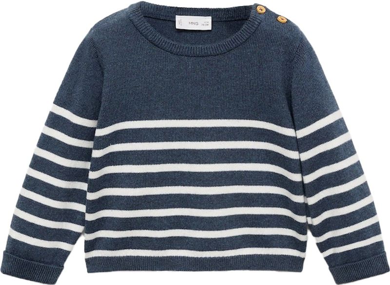 MANGO KIDS - GALES - Trui - Donkerblauw / Wit