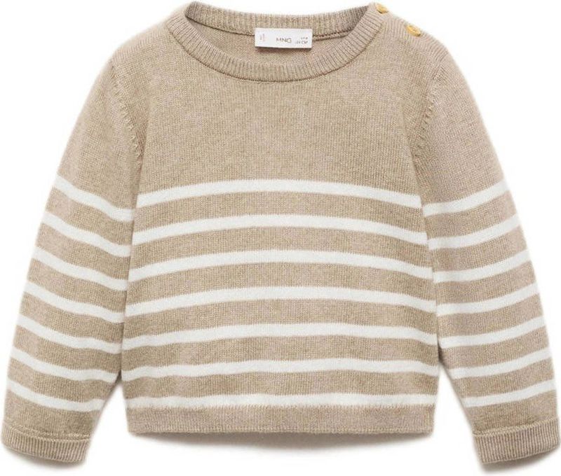 Mango Kids - Pullover - Lichtbruin - Fijn Gebreid