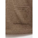 Mango Kids - Pullover - Bruin - Fijn Gebreid
