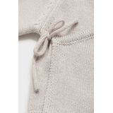 Mango - Driedelige Baby Set - Overslag Top met Lange Mouwen - Lange Broek - Bijpassende Muts