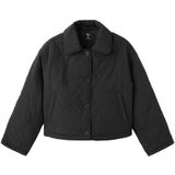 MANGO TEEN - Jack - Zwart - Gevoerd - Drukknoopsluiting - Lange Mouwen