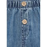 Mango Kids - Jeans - Medium Blauw - Straight Fit - 100% Katoen