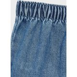 Mango Kids - Jeans - Medium Blauw - Straight Fit - 100% Katoen