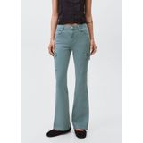 MANGO TEEN - Jeans - Flared Pasvorm - Cargozakken