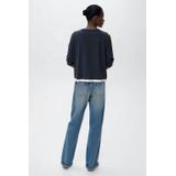 MANGO TEEN - Top - Katoen - Lange Mouwen - Ronde Hals