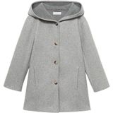 Mango Kids - Manteljas - Grijs - Voor Meisjes - Herfst