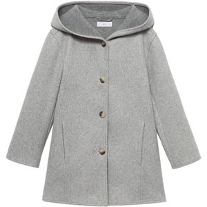 Mango Kids - Manteljas - Grijs - Voor Meisjes - Herfst