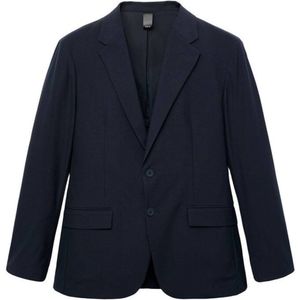 Mango Man - Colbert - Donkerblauw - Slim Fit - 100% Polyester