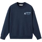 Mango Kids - Sweater - Donkerblauw