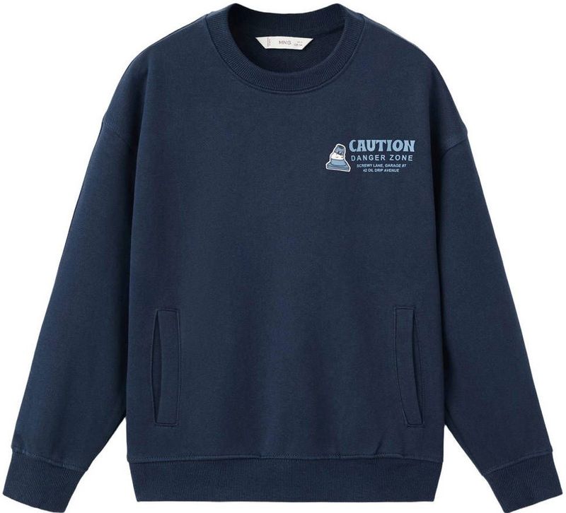 Mango Kids - Sweater - Donkerblauw