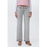 MANGO TEEN - Jeans - Wijde Pijp - Lage Taille - Denim