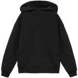 Mango - Kids Hoodie - Zwart - Sweater