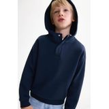 Mango - Kids - Hoodie - Donkerblauw