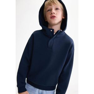 Mango - Kids - Hoodie - Donkerblauw