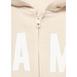 Mango Kids - Vest - Katoen - Met Capuchon - Lange Mouwen - Handige Zakken