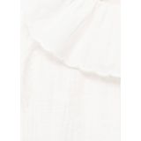 Mango Kids - Top - 100% Katoen - Met Rechte Mouwen - Peter Pan-kraag