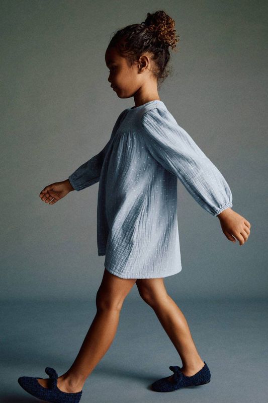 Mango - A-lijn Jurk - Katoen