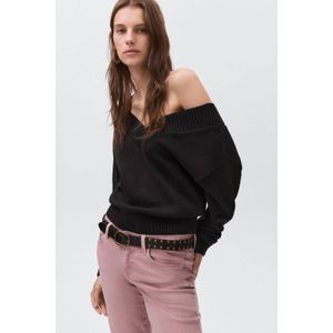 MANGO TEEN - Gebreide Trui - Zwart