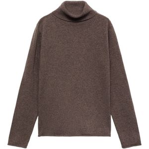Mango Kids - Coltrui - Bruin - Fijn Gebreid
