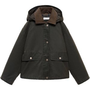 Mango Kids - Tussenjas - Donkergroen