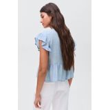 MANGO TEEN - Top - Korte Mouwen - V-hals