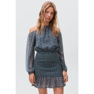 MANGO TEEN - Jurk - Lange Mouwen - Ronde Hals - Polyester