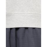 MANGO KIDS - Jurk 'TRIP' - Antraciet / Lichtgrijs / Wit - Jerseyjurk