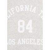 MANGO KIDS - Jurk 'TRIP' - Antraciet / Lichtgrijs / Wit - Jerseyjurk