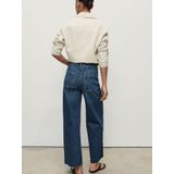 MANGO - CATHERIN - Jeans - Blauw - Wide Leg - Mid Waist