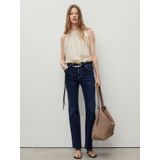 MANGO - SIENNA - Jeans - Donkerblauw - Regular Fit - Mid Waist