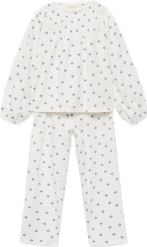 Mango Kids - Pyjama - Ecru